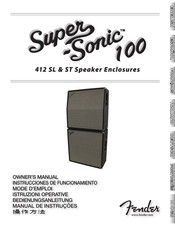 Fender Super-Sonic 100 Instrucciones De Funcionamiento