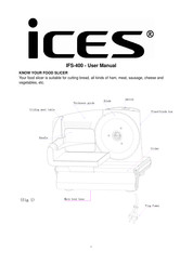 iCES IFS-400 Manual Del Usuario