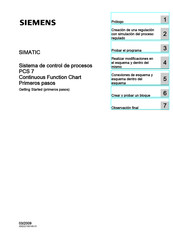 Siemens SIMATIC PCS 7 Manual Del Usario