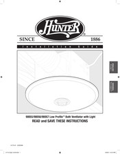 Hunter Low Profile 90056 Instrucciones