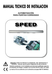 VDS SPEED Manual Técnico De Instalación