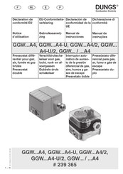 Dungs GGWA4-USerie Manual De Instrucciones