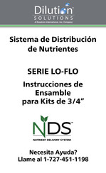 NDS LO-FLO Serie Instrucciones De Ensamble