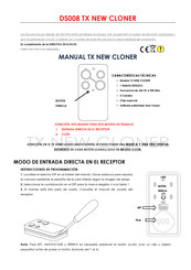 Daspi DS008 TX NEW CLONER Manual