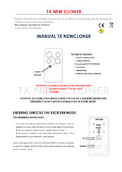 Daspi TX NEWCLONER Manual