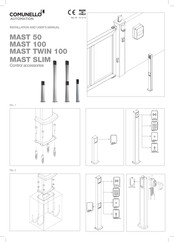 Comunello Automation MAST SLIM Manual De Instalación Y Usuario