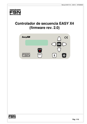 FSN EASY X4 Instrucciones Para La Instalación