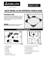 Delta 50-345 Manual Del Usario