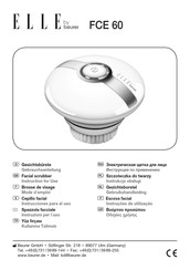 Beurer ELLE FCE 60 Instrucciones Para El Uso