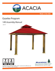 Riverstone ACACIA Gazebo Manual Del Usuario