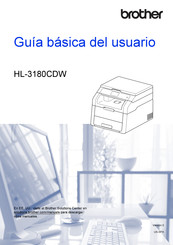 Brother AirPrint HL-3180CDW Guia Basica Del Usuario