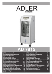 Adler europe AD 7915 Manual Del Usuario