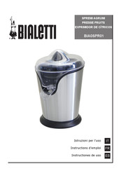 Bialetti BIA0SPR01 Instrucciones De Uso