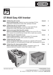 CEMO DT-Mobil Easy 430 I Manual De Instrucciones