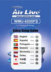 Ovislink Air Live WMU-6500FS Guía De Configuración Rápida