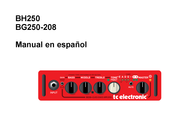 TC Electronic BG250-208 Manual De Instrucciones