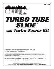 Swing-N-Slide Timber-Bilt Turbo Tube Slide Instrucciones De Ensamble