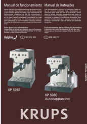 Krups XP 5080 Autocappuccino Manual De Funcionamiento