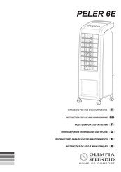 Olimpia splendid PELER 6E Instrucciones Para El Uso Y El Mantenimiento