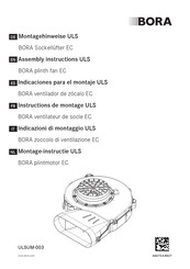 bora ULS Indicaciones Para El Montaje