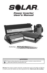 Solar PI8000X Manual De Instrucciones