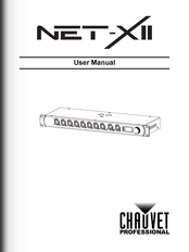 Chauvet Professional NET-X II Manual De Usuario