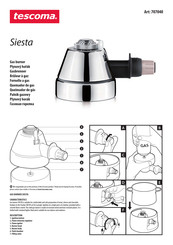 Tescoma Siesta 707040 Manual De Instrucciones