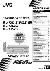 JVC HR-272EU Manual De Instrucciones