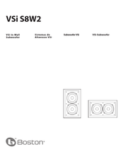 Boston VSi S8W2 Manual Del Usuario