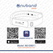 Evolve nuband NU-G0011 Manual De Instrucciones