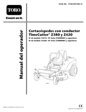 Toro 74420 Manual Del Operador