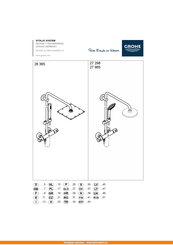 Grohe 27 965 Instrucciones De Instalación