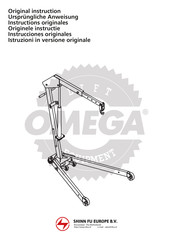 Omega Lift Equipment EngineCrane Instrucciones Originales