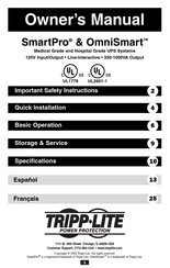 Tripp-Lite SmartPro Manual De Operación