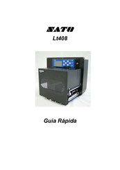 SATO Lt408 Guía Rápida