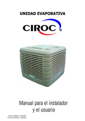 CIROC JH18AP-31T Manual Para El Instalador Y El Usuario