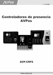 AVPos AVP-CRF6 Guia De Inicio Rapido