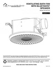 Homewerks 7130-01-BT Manual Del Usuario