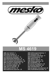 Mesko MS 4619 Manual De Uso