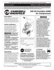 Campbell Hausfeld HJ3002 Serie Manual De Instrucciones