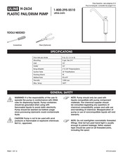 Uline H-2634 Guia De Inicio Rapido