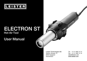 Leister ELECTRON ST Manual Del Usuario