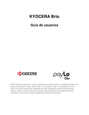 Kyocera Brio Guía De Usuario