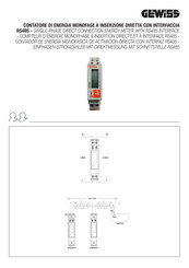 Gewiss GWD6812 Manual Del Usuario