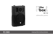 Thoman th box pro SB 112 Manual De Instruccione