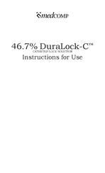 MedComp 46.7% DuraLock-C Manual Del Usuario