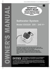 Intex CS3220 Manual Del Propietário