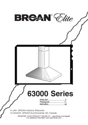 Broan Elite 63000 Serie Manual De Instrucciones