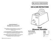 Black and Decker BXHU050 Instrucciones De Uso Y Cuidado