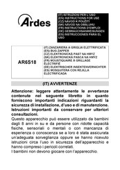 ARDES AR6S18 Instrucciones Para El Uso